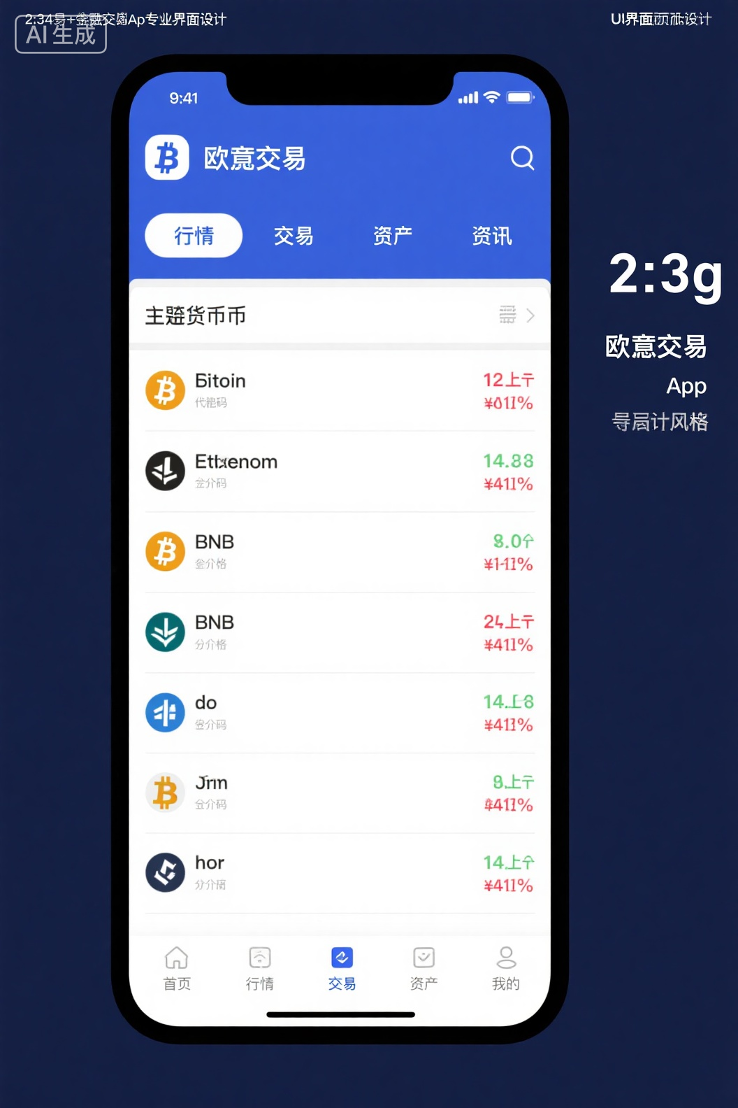 欧意交易所App界面展示 - 欧易app下载